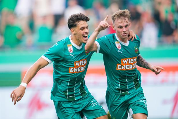 Isak Jansson (r.), der Rekordverkauf von Rapid