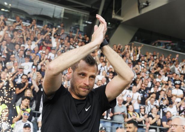 FUSSBALL: ADMIRAL BUNDESLIGA / MEISTERGRUPPE / 10. RUNDE: SK PUNTIGAMER STURM GRAZ - RZ PELLETS WAC Erfolgreiche Saison: Jürgen Säumel am vorläufigen Höhepunkt