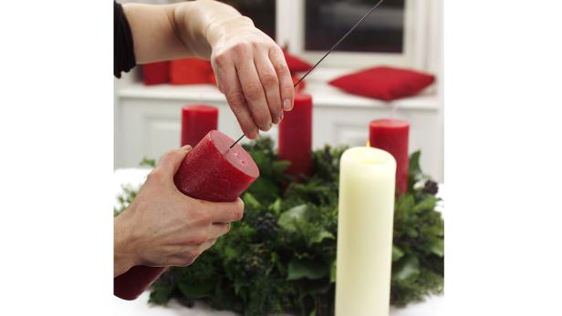 Adventkranz basteln: Ideen zum Selbermachen