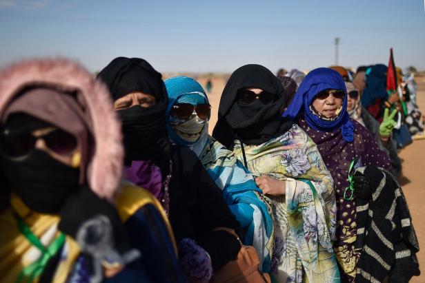 ALGERIA-WSAHARA-POLISARIO-POLITICS Flüchtlingscamp