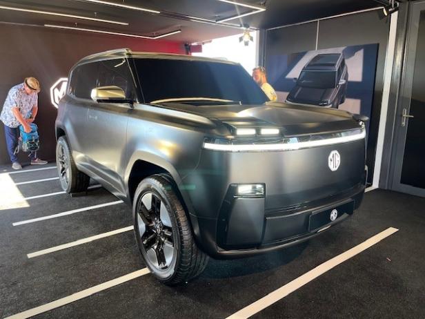 Der neue Cyber X ist MGs erster Schritt in den Maxi-SUV-Markt.