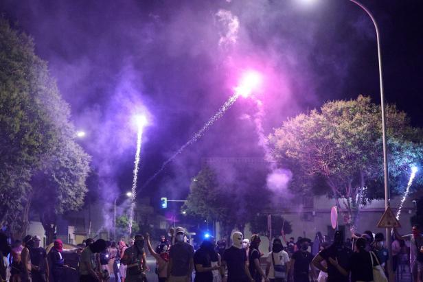 Anti-migrant unrest following an attack on elderly man by unknown assailants, in Torre Pacheco Anti-migrant unrest following an attack on elderly man by unknown assailants, in Torre Pacheco