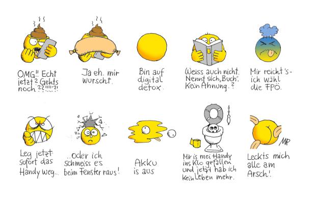 Emojis, die es nicht aufs Handy geschafft haben. 46-217017000
