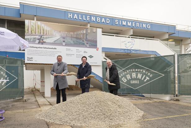 Das Simmeringer Bad erhält eine zusätzliche Halle.