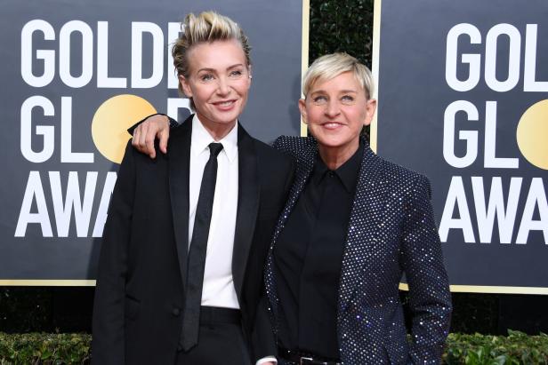 Ellen DeGeneres und Portia de Rossi.
