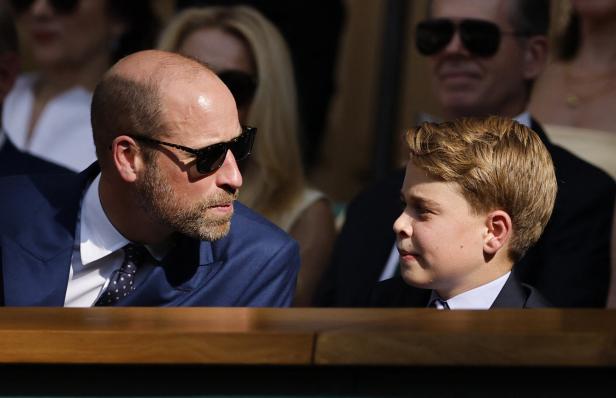 Prinz William und Prinz George Wimbledon
