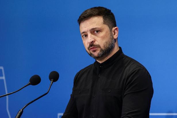 FILE PHOTO: Ukrainian President Volodymyr Zelenskiy