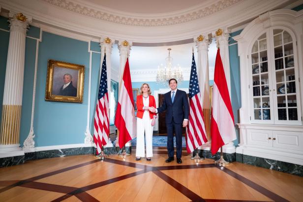 ++ HANDOUT ++ AUSSENMINISTERIN MEINL-REISINGER IN WASHINGTON: MEINL-REISINGER / RUBIO