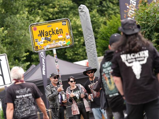 Vor dem Start des Wacken Open Air