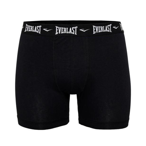 Eine schwarze Boxershorts der Marke Everlast.