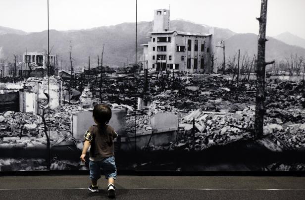 "Little Boy" und "Fat Man" Hiroshima on the day before the 80th anniversary of the atomic bombing