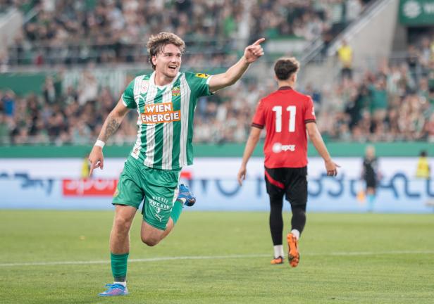 FUSSBALL: CONFERENCE LEAGUE / QUALIFIKATION / 2. RUNDE / RÜCKSPIEL: SK RAPID - DECIC TUZI