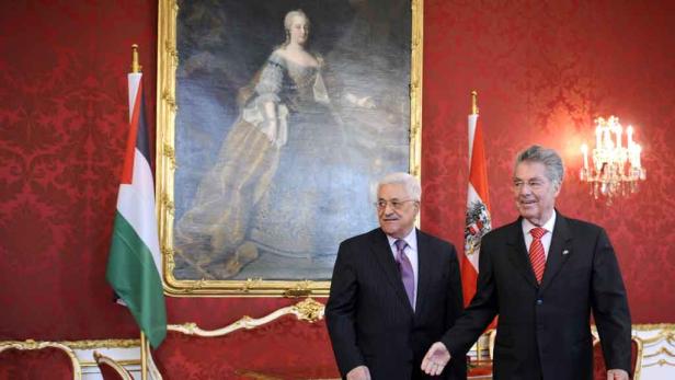 Palästinenser-Präsident Abbas in Wien