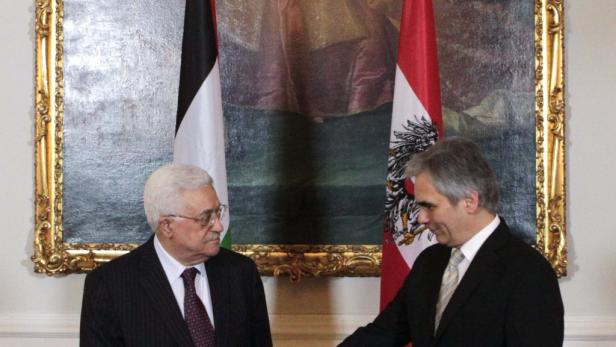 Palästinenser-Präsident Abbas in Wien