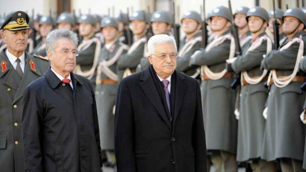 Palästinenser-Präsident Abbas in Wien