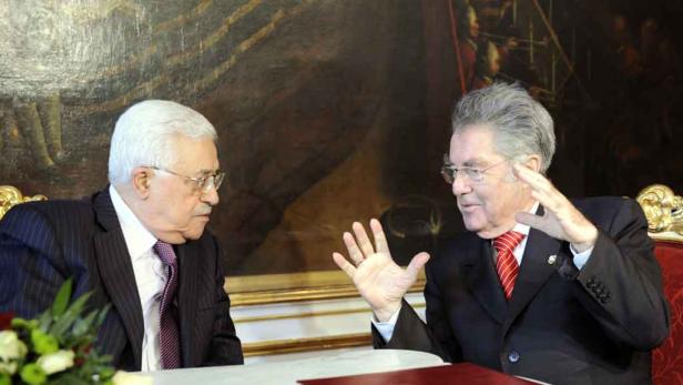 Palästinenser-Präsident Abbas in Wien