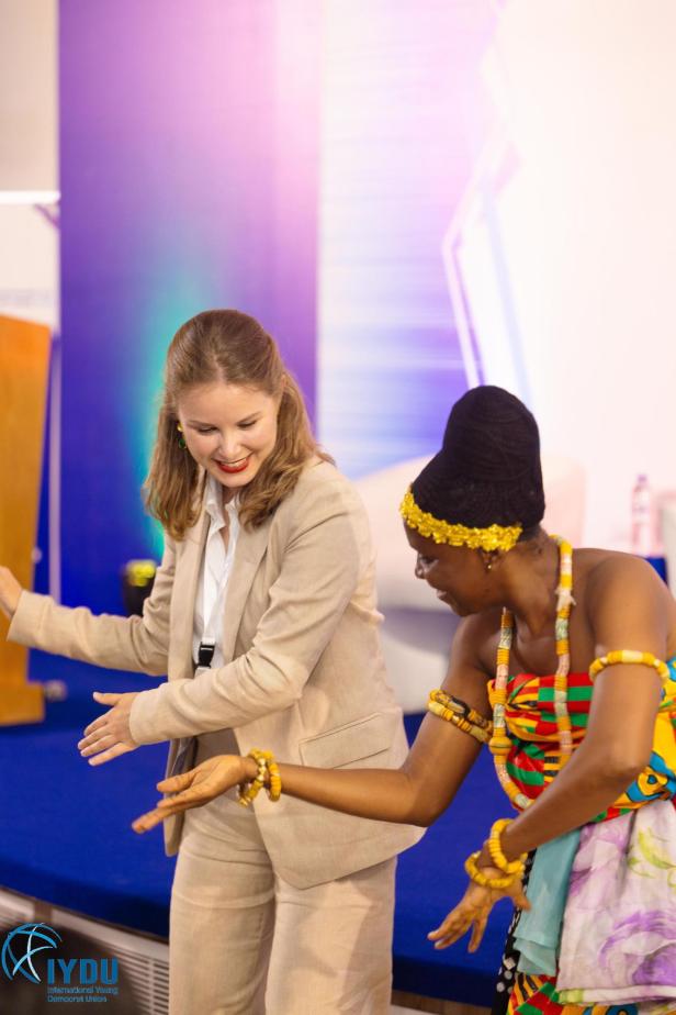 Eva Dohalova in Ghana