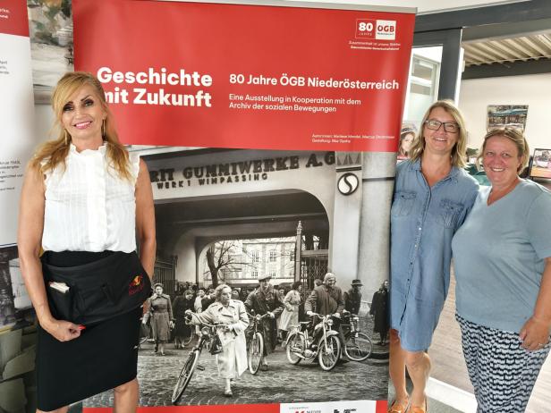 Ausstellung 80 Jahre ÖGB