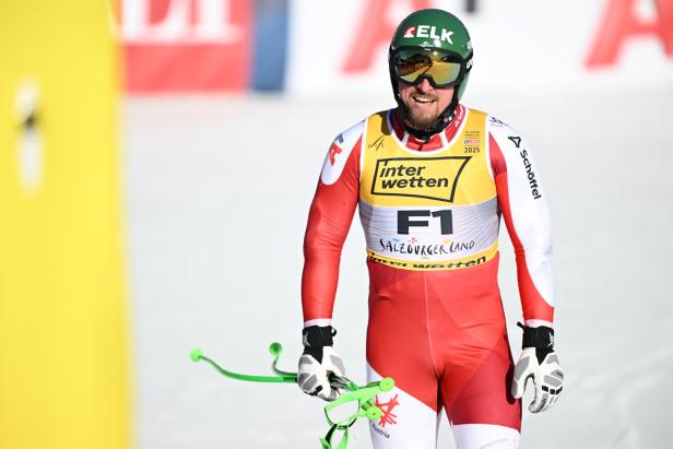 ALPINE SKI-WM 2025 SAALBACH-HINTERGLEMM: ABFAHRT DER FRAUEN / FRANZ (AUT) ALPINE SKI-WM 2025 SAALBACH-HINTERGLEMM: ABFAHRT DER FRAUEN / FRANZ (AUT)