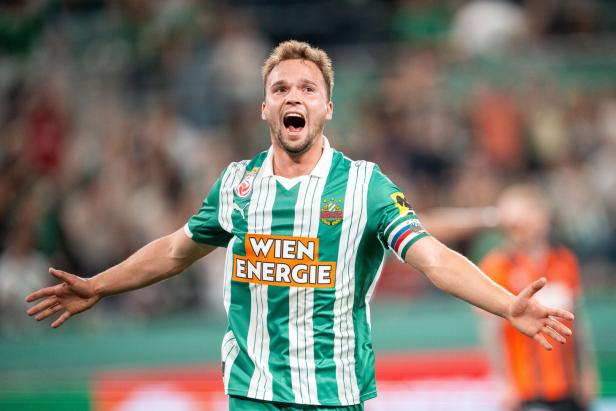 FUSSBALL: CONFERENCE LEAGUE / QUALIFIKATION / 3. RUNDE / HINSPIEL: SK RAPID - DUNDEE UNITED FUSSBALL: CONFERENCE LEAGUE / QUALIFIKATION / 3. RUNDE / HINSPIEL: SK RAPID - DUNDEE UNITED
