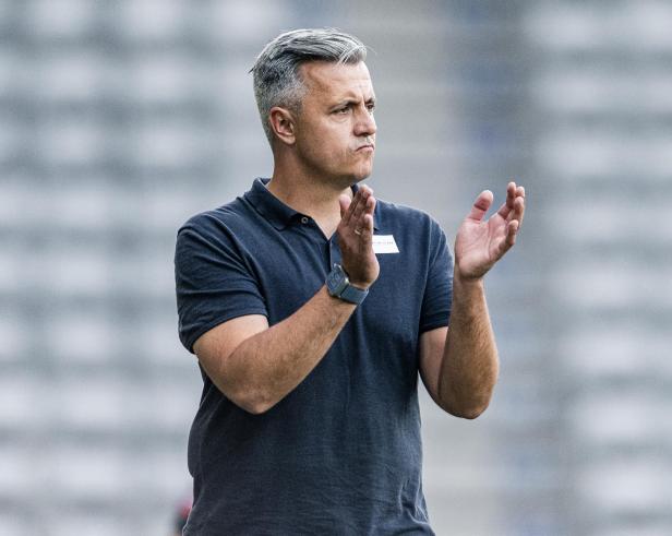 FUSSBALL: ADMIRAL BUNDESLIGA/ 2. RUNDE: WSG TIROL - LASK LINZ Trainer Philipp Semlic ist mit der WSG Tirol auf Erfolgskurs
