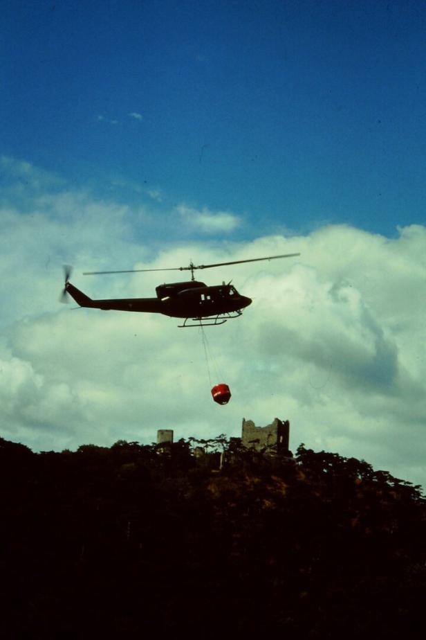 Bundesheerhubschrauber im Einsatz 46-217750456