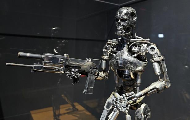 Exhibition 'The Art of James Cameron' in Turin „Terminator“-Schöpfer James Cameron sagte kürzlich, er könne nicht an einem neuen Teil arbeiten, da die Realität so rasch voranschreite.