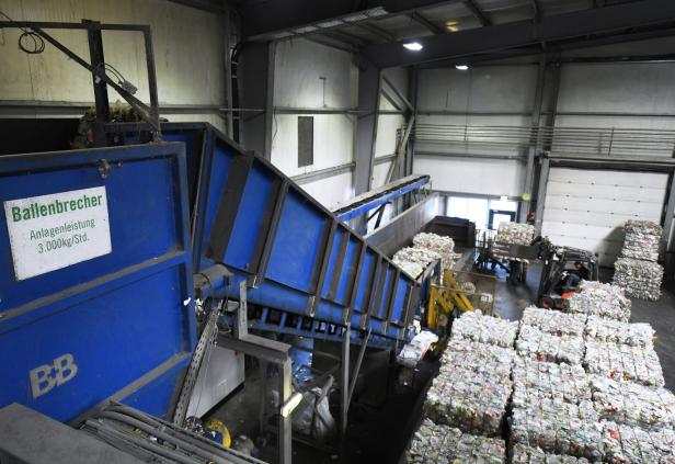 Recycling bei Pet to Pet in Müllendorf
