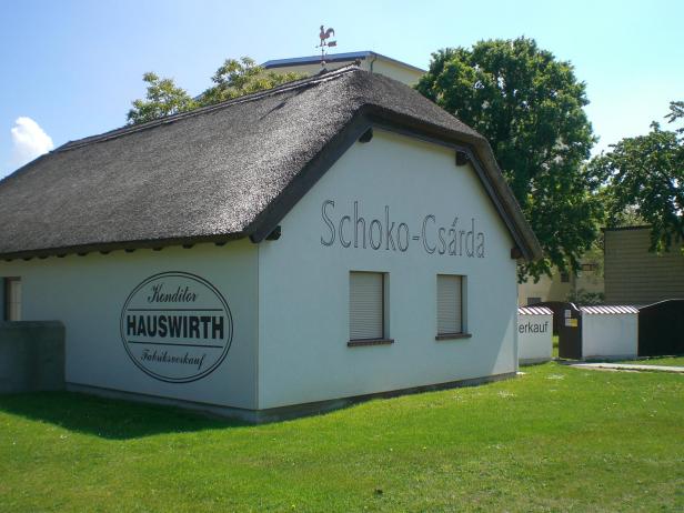Der Fabrik-Shop von Hauswirth. 
