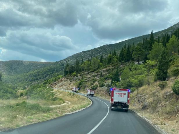 Feuerwehrautos aus Niederösterreich in Montenegro