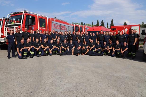 Gruppenfoto Feuerwehr