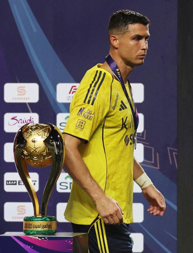 Cristiano Ronaldo verpasste mit Al Nassr den Sieg im Saudi Super-Cup-Finale