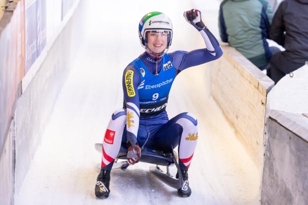 RODELN: KUNSTBAHN-WELTCUP: FRAUEN EINSITZER: EGLE (AUT) / LUGE: WOMEN SINGLESEATER RODELN: KUNSTBAHN-WELTCUP: FRAUEN EINSITZER: EGLE (AUT) / LUGE: WOMEN SINGLESEATER