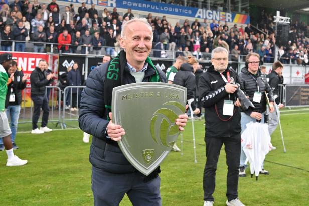 FUSSBALL: ADMIRAL 2. LIGA / 30. RUNDE: SV GUNTAMATIC RIED - FIRST VIENNA FC