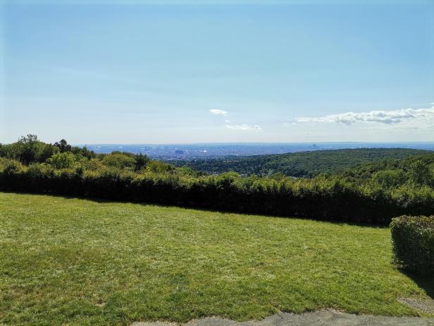 Ende von Wien/Höhenstrtaße Blick auf Wien von der Höhenstraße aus.