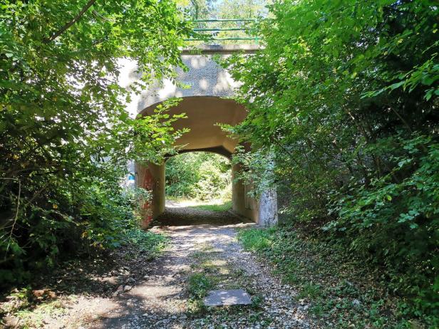 Ende von Wien/Höhenstrtaße