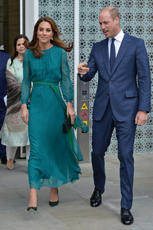 Der Herzog und die Herzogin von Cambridge besuchen das Aga Khan Zentrum.