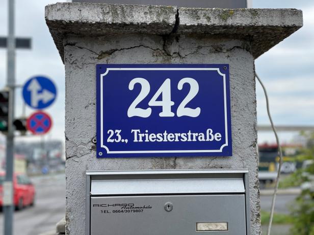 Momentaufnahme in der Triester Straße in Wien