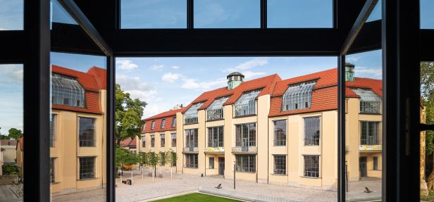 Die Bauhaus-Universität in Weimar.