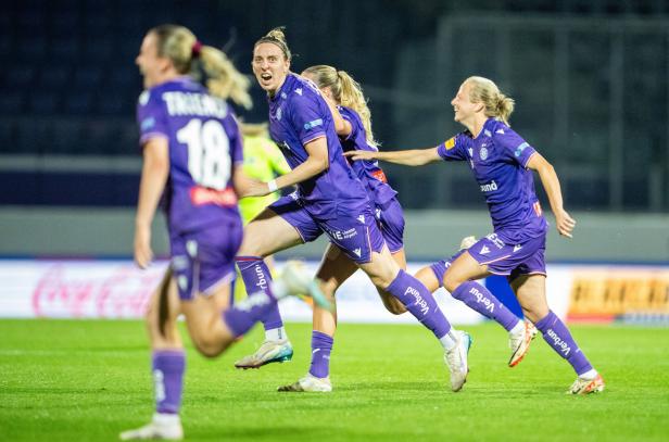 FUSSBALL/CHAMPIONS LEAGUE/FRAUEN/QUALIFIKATION/2. RUNDE/HALBFINALE:  GLASGOW CITY FC - FK AUSTRIA WIEN