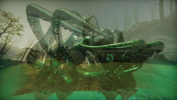 Libby Heaney, Q is for Climate (?) (Videostill), 2023, courtesy Libby Heaney