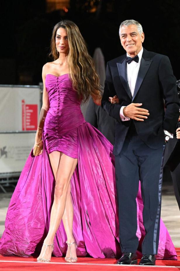Amal und George Clooney auf dem Filmfestival in Venedig.
