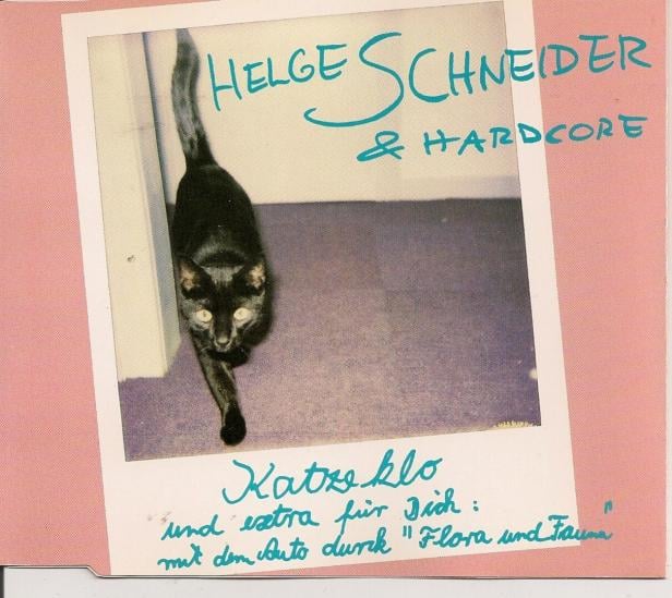 Eine schwarze Katze 46-218049639
