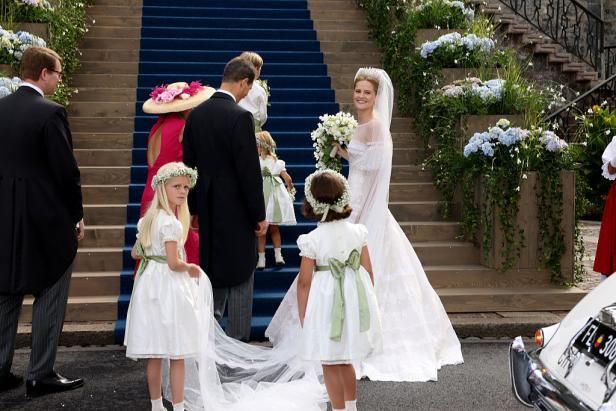 Prinzessin Marie Caroline mit Vater Erbprinz Alois