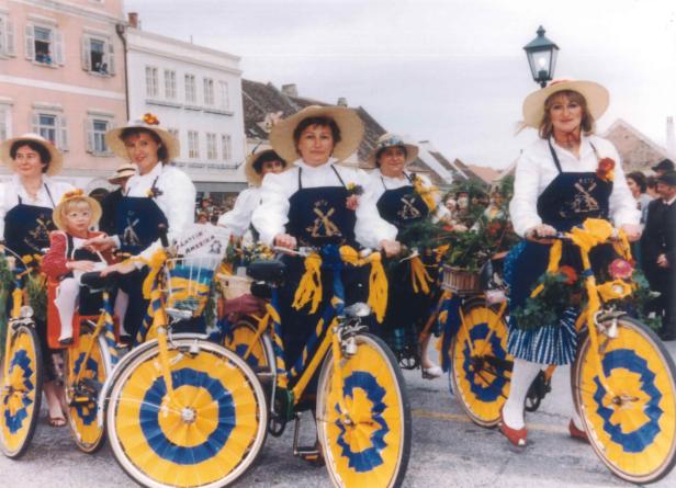 Weinlesefest Retz anno dazumal
