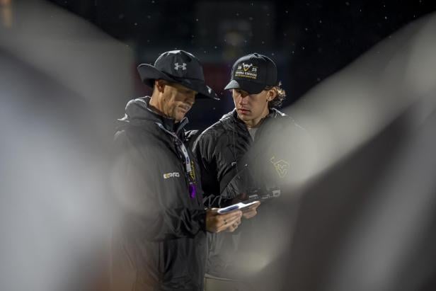 Vikings-Coach Calaycay mit Oberladstätter Vikings-Coach Calaycay mit Oberladstätter