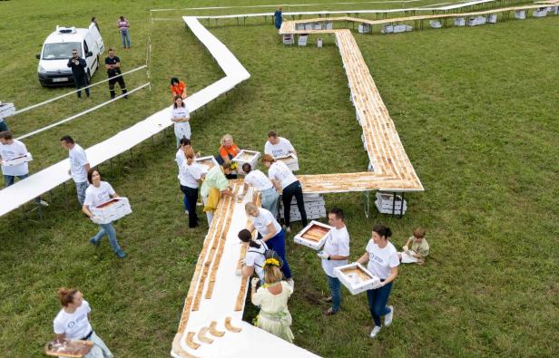 CROATIA-FOOD-DRINK-OFFBEAT-GUINNESS WORLD RECORDS