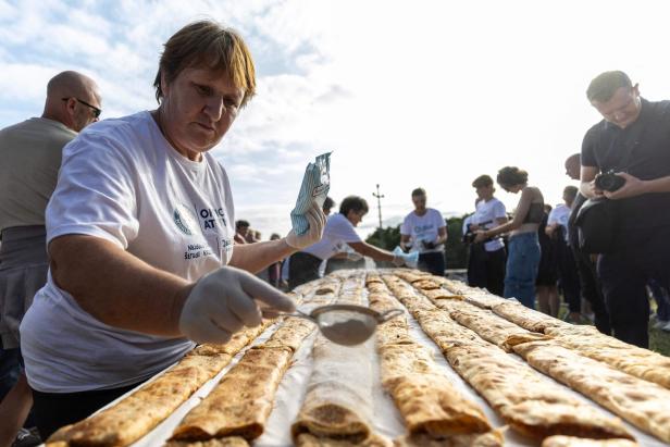 CROATIA-FOOD-DRINK-OFFBEAT-GUINNESS WORLD RECORDS