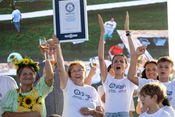 CROATIA-FOOD-DRINK-OFFBEAT-GUINNESS WORLD RECORDS