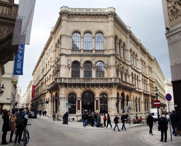 Das Cafe Central im Palais Ferstel.